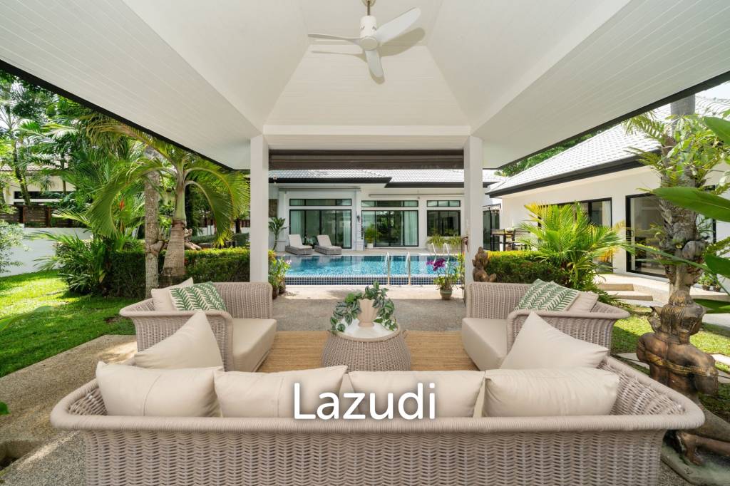 Pet-Friendly 5-Bedroom Villa with Private Garden near Layan Beach