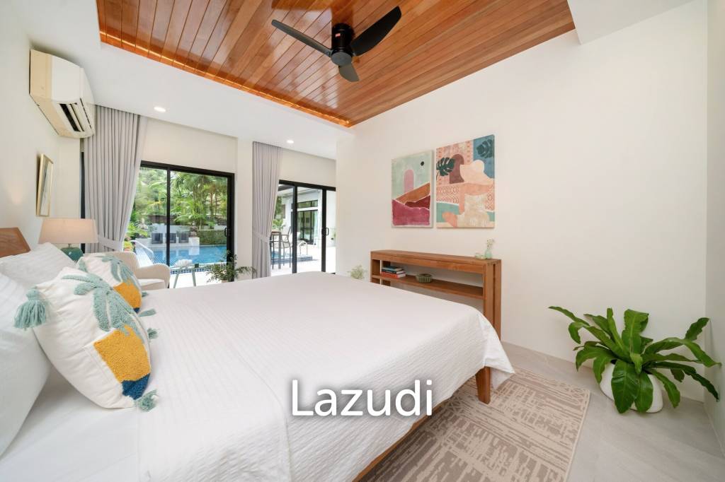 Pet-Friendly 5-Bedroom Villa with Private Garden near Layan Beach