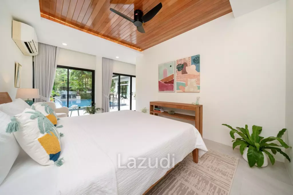 Pet-Friendly 5-Bedroom Villa with Private Garden near Layan Beach