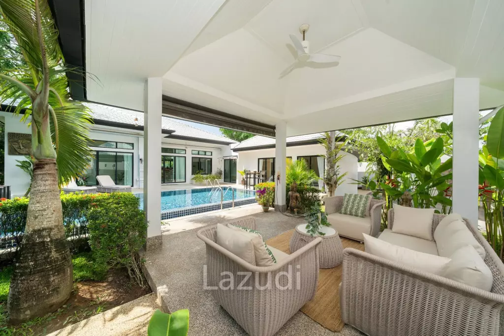 Pet-Friendly 5-Bedroom Villa with Private Garden near Layan Beach