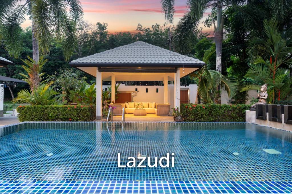 Pet-Friendly 5-Bedroom Villa with Private Garden near Layan Beach
