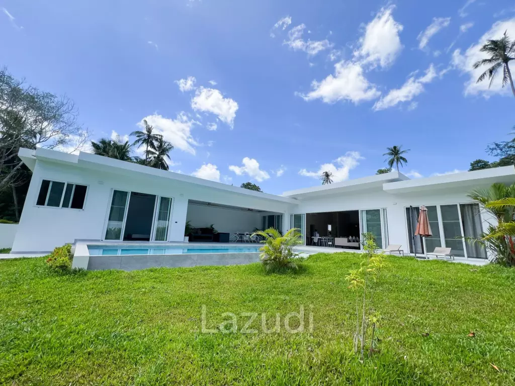 Brand New 4-Bedroom Mountain View Villa in Lamai - Near International School