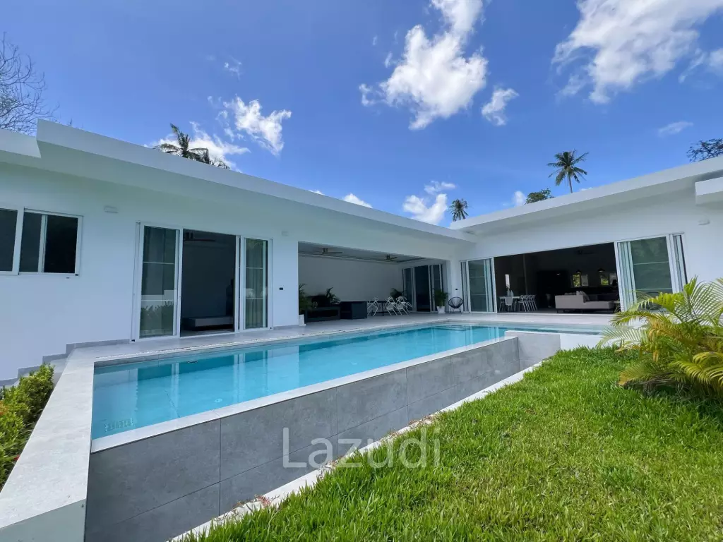 Brand New 4-Bedroom Mountain View Villa in Lamai - Near International School