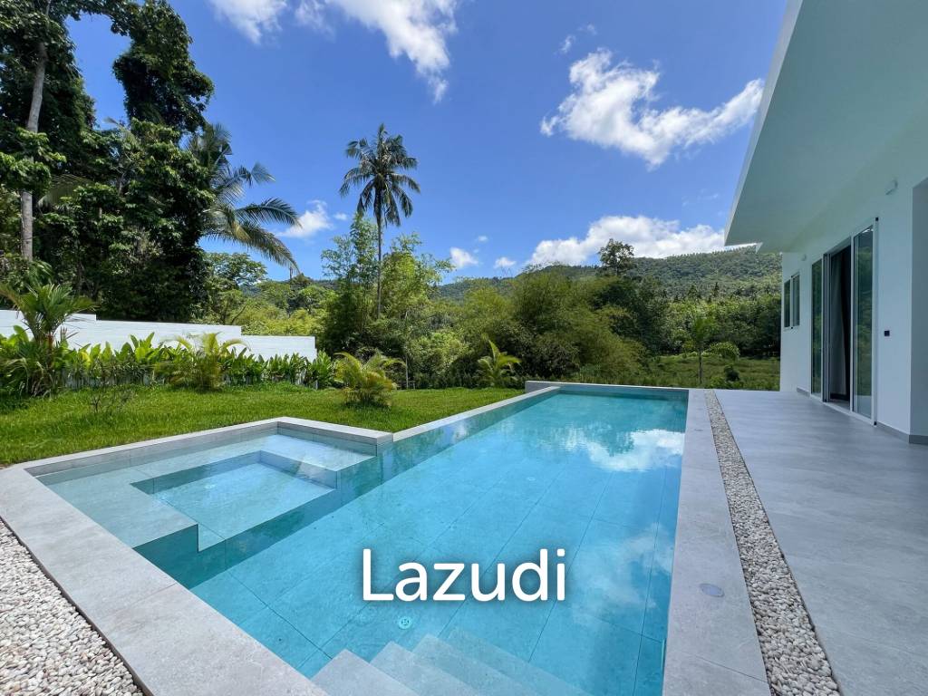 Brand New 4-Bedroom Mountain View Villa in Lamai - Near International School