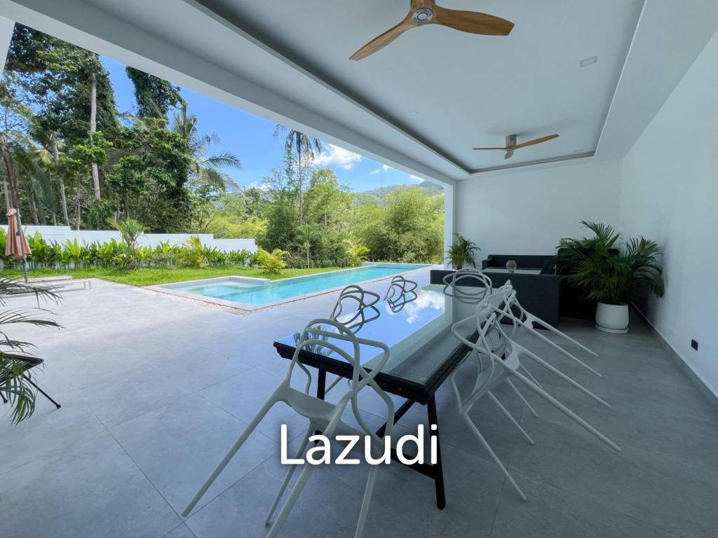 Brand New 4-Bedroom Mountain View Villa in Lamai - Near International School