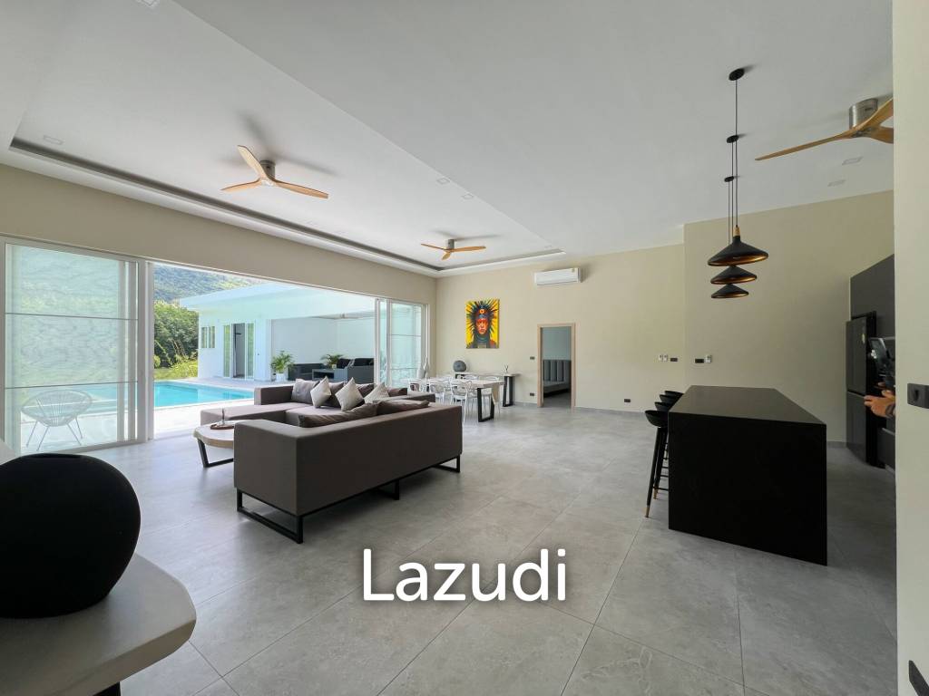 Brand New 4-Bedroom Mountain View Villa in Lamai - Near International School