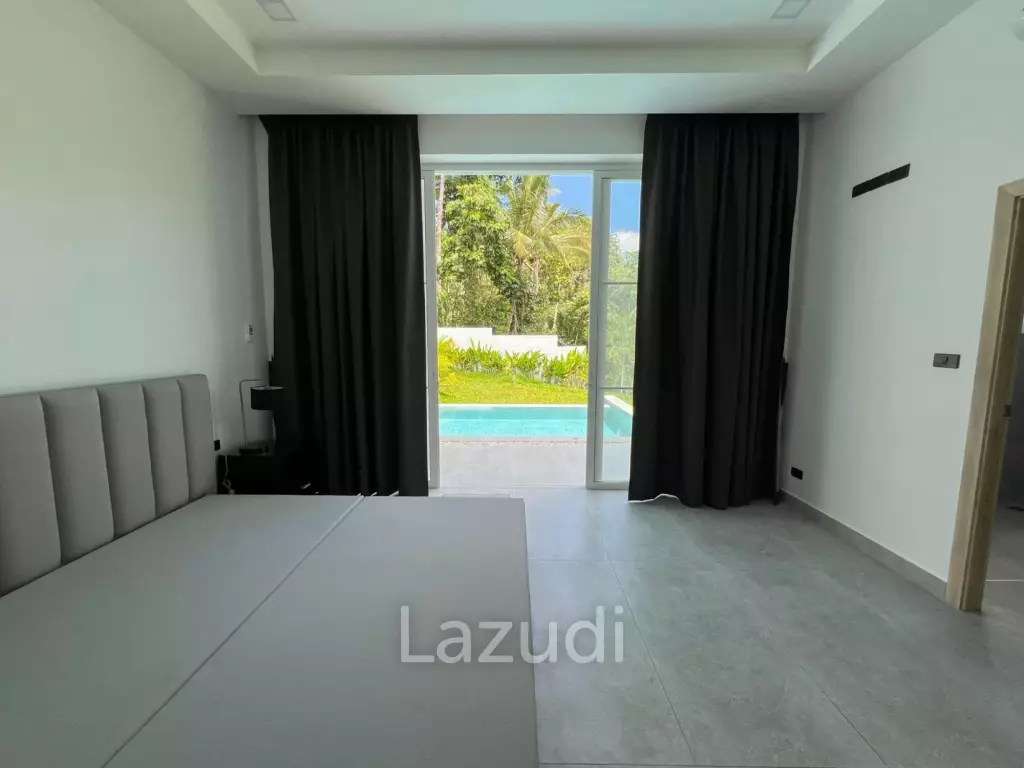 Brand New 4-Bedroom Mountain View Villa in Lamai - Near International School