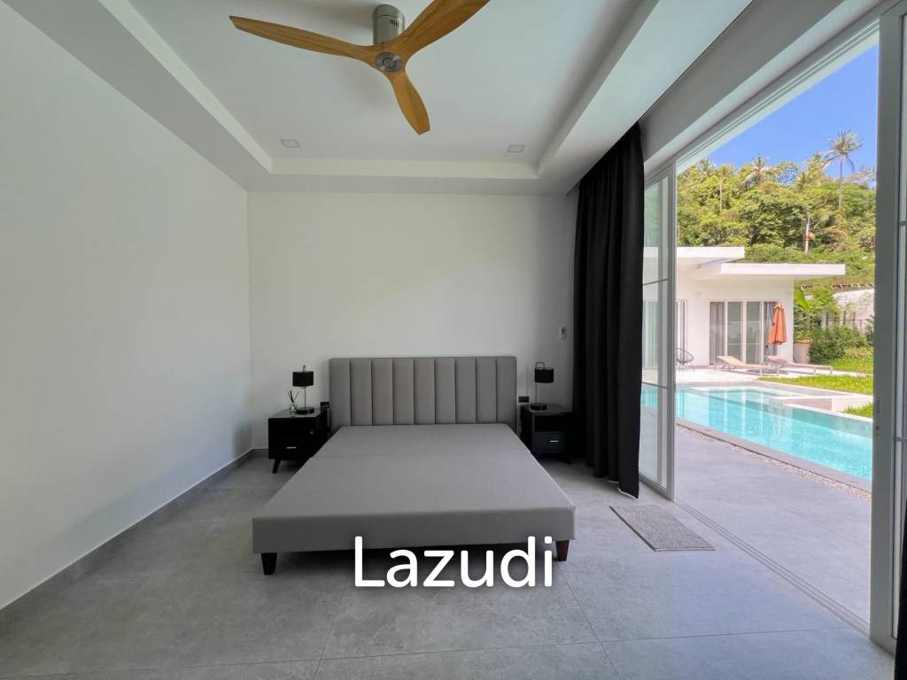 Brand New 4-Bedroom Mountain View Villa in Lamai - Near International School