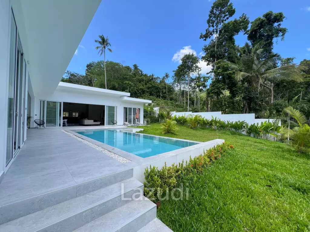 Brand New 4-Bedroom Mountain View Villa in Lamai - Near International School