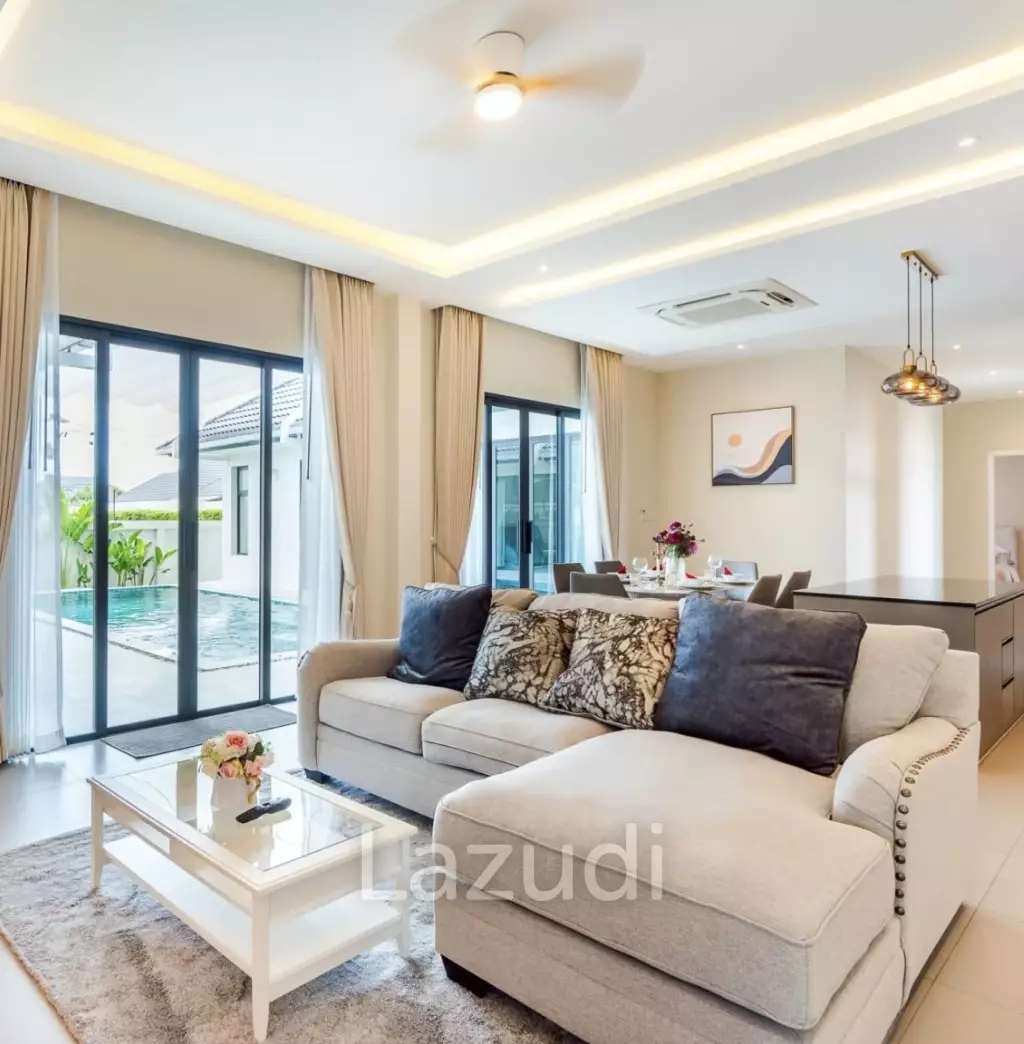 FULLRICH POOL VILLAS : 3 bed luxury pool villa in Cha-Am Hua Hin