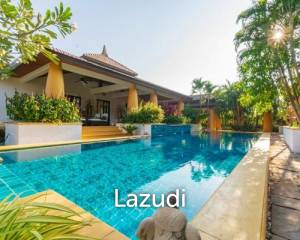 SANUK RESIDENCES : Luxury Bali Pool Villa With Lake in Hua Hin