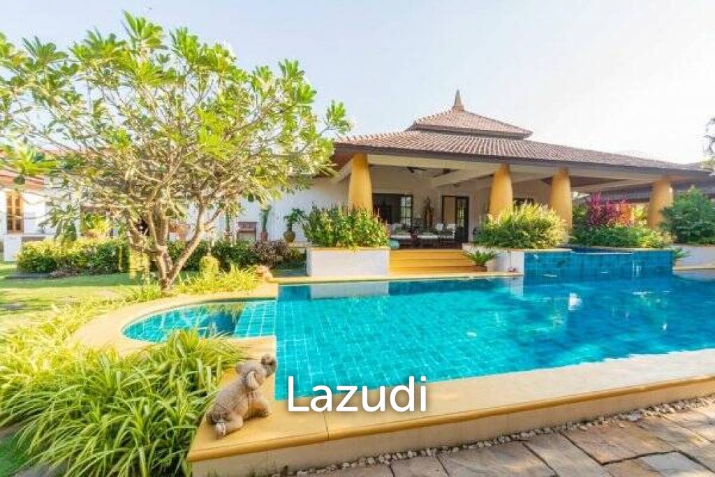 SANUK RESIDENCES : Luxury Bali Pool Villa With Lake in Hua Hin