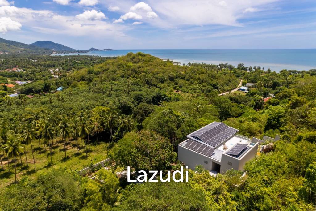 Self-Sustainable Luxury Villa on Private Hillside 500m to the Beach