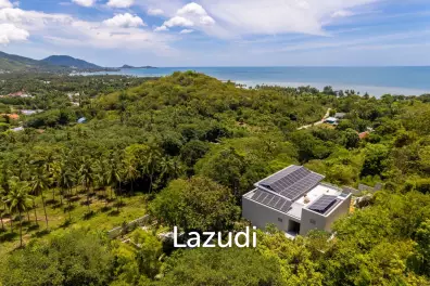 Self-Sustainable Luxury Villa on Private Hillside 500m to the Beach