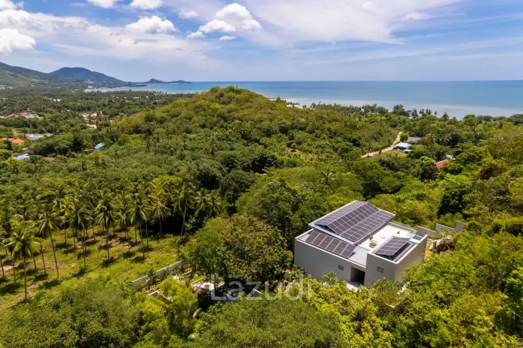 Self-Sustainable Luxury Villa on Private Hillside 500m to the Beach