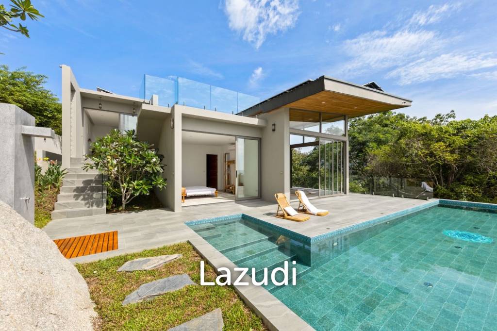Self-Sustainable Luxury Villa on Private Hillside 500m to the Beach