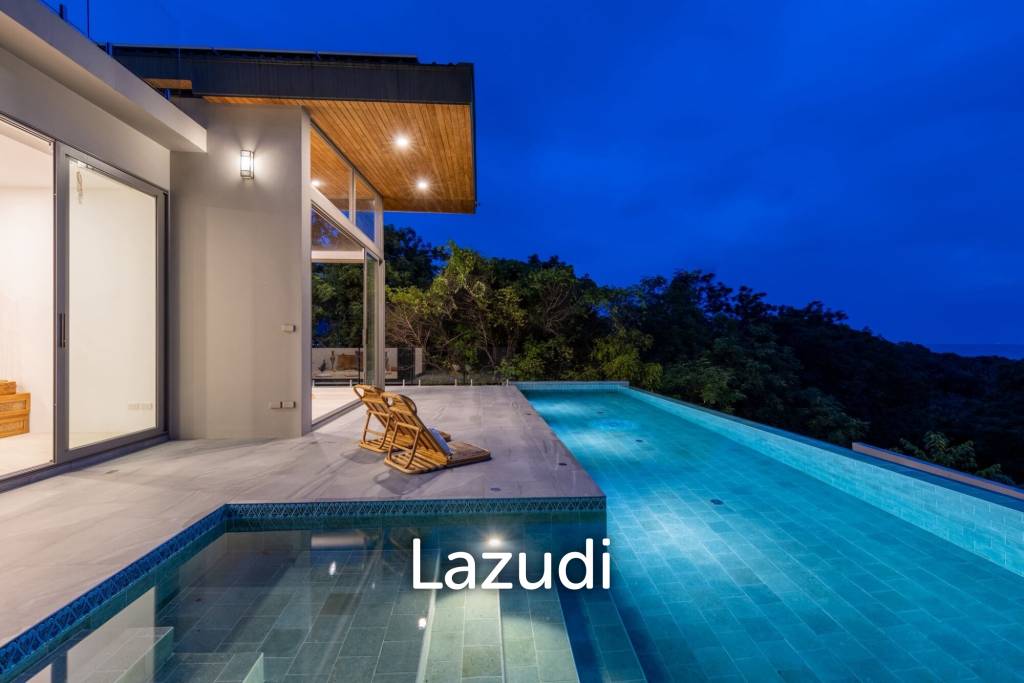 Self-Sustainable Luxury Villa on Private Hillside 500m to the Beach