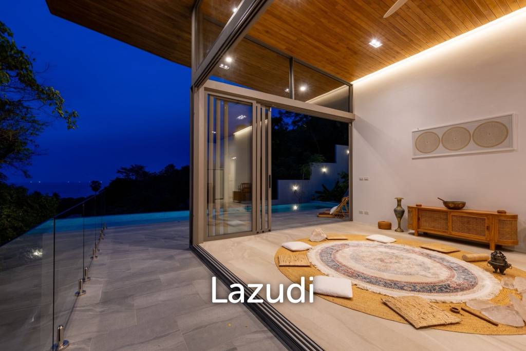 Self-Sustainable Luxury Villa on Private Hillside 500m to the Beach
