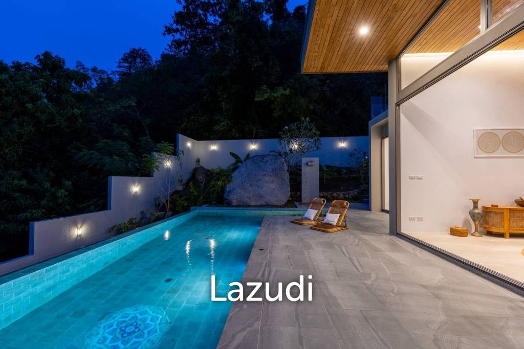 Self-Sustainable Luxury Villa on Private Hillside 500m to the Beach