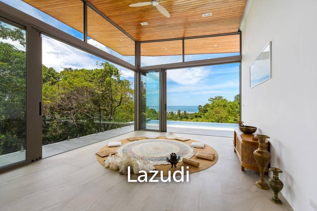 Self-Sustainable Luxury Villa on Private Hillside 500m to the Beach