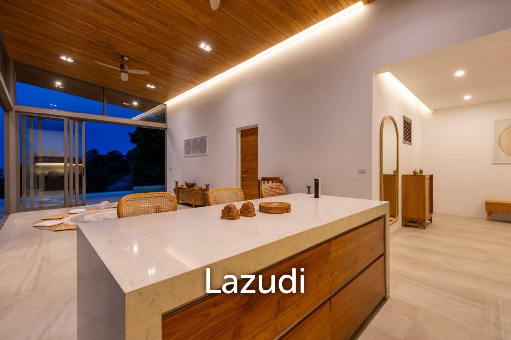 Self-Sustainable Luxury Villa on Private Hillside 500m to the Beach