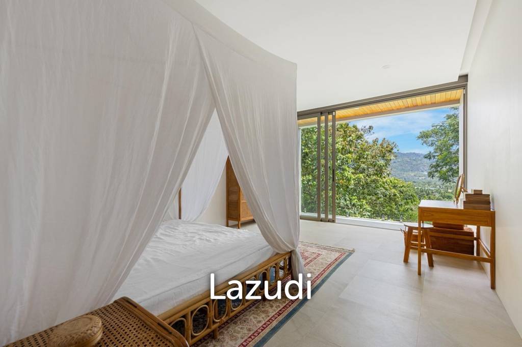 Self-Sustainable Luxury Villa on Private Hillside 500m to the Beach