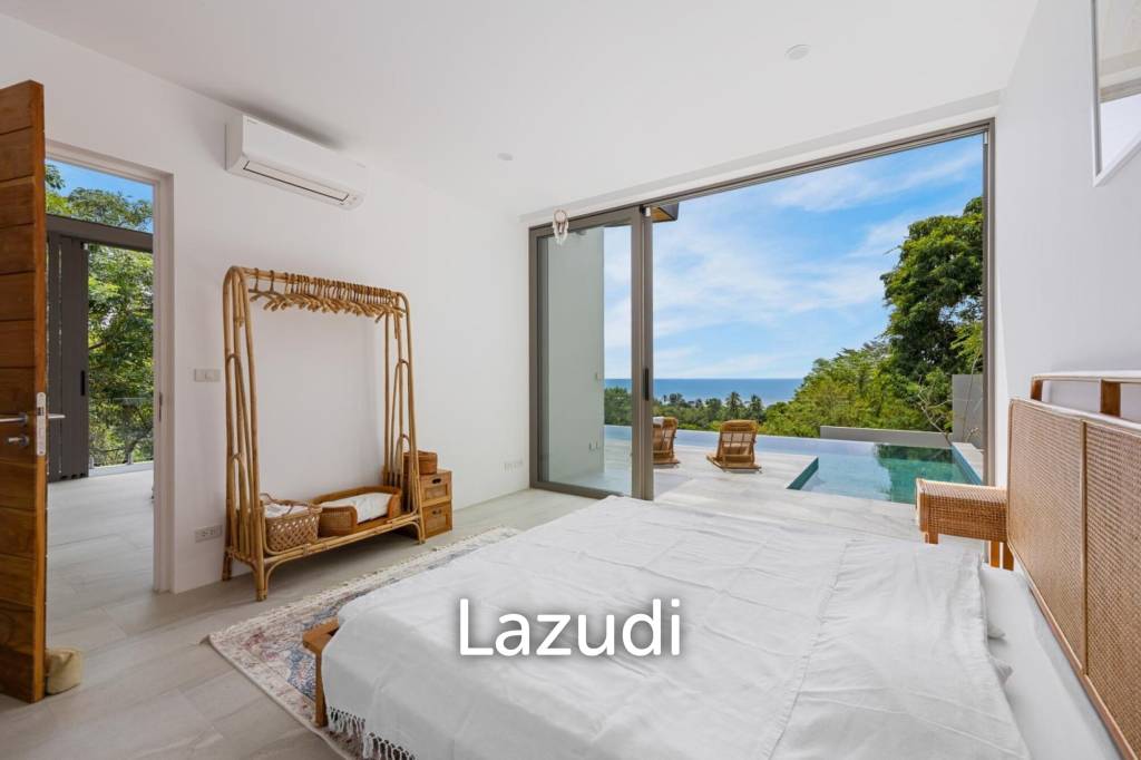 Self-Sustainable Luxury Villa on Private Hillside 500m to the Beach