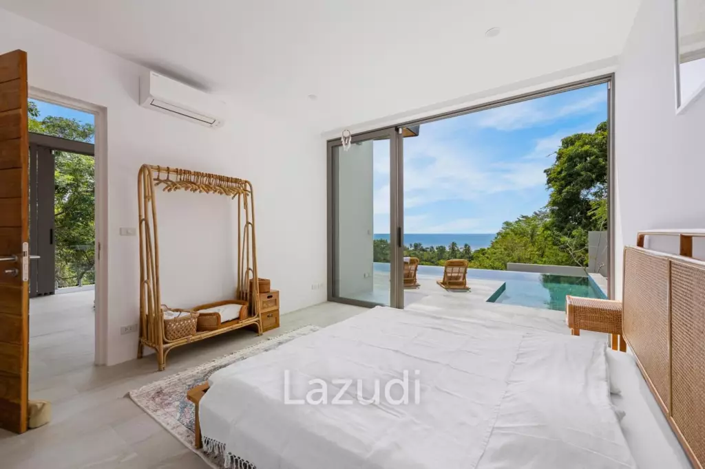 Self-Sustainable Luxury Villa on Private Hillside 500m to the Beach