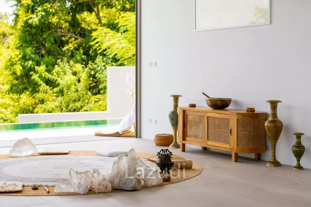 Self-Sustainable Luxury Villa on Private Hillside 500m to the Beach