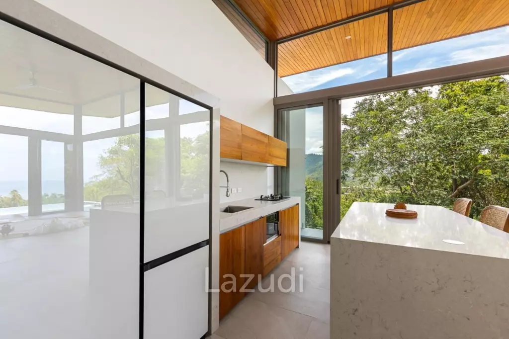 Self-Sustainable Luxury Villa on Private Hillside 500m to the Beach