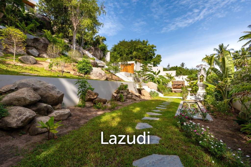 Self-Sustainable Luxury Villa on Private Hillside 500m to the Beach