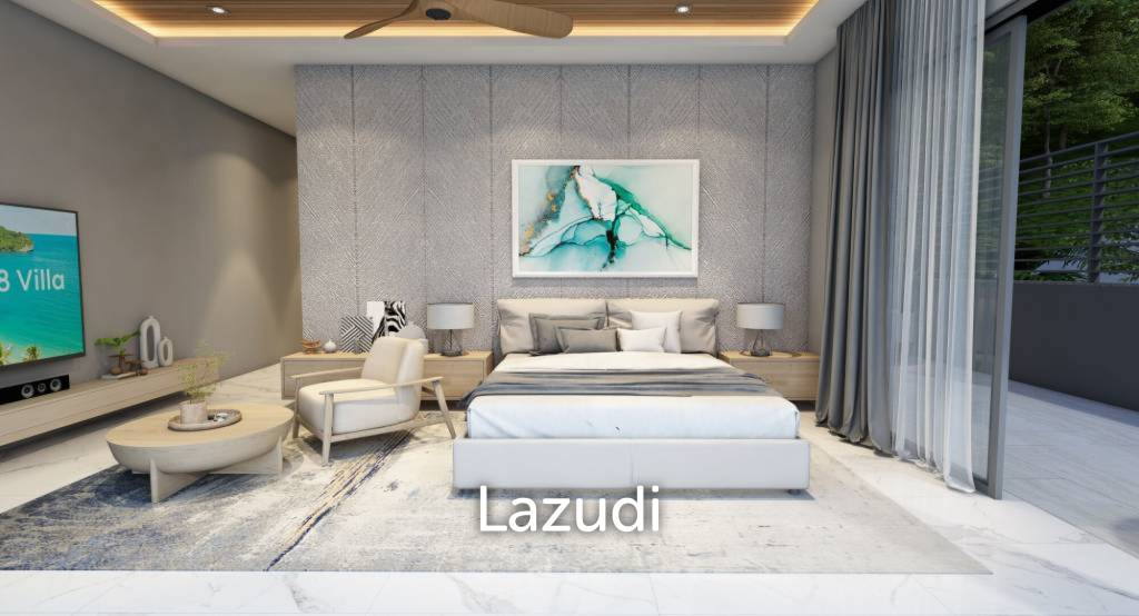 5 Bedroom-Luxury Seaview Villa in Chaweng Noi Ko Samui for Sale