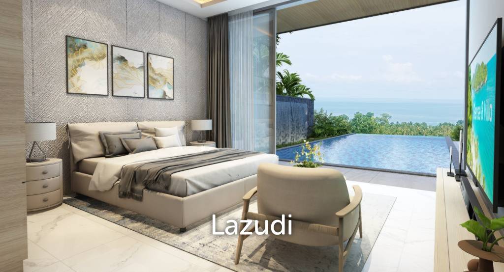5 Bedroom-Luxury Seaview Villa in Chaweng Noi Ko Samui for Sale