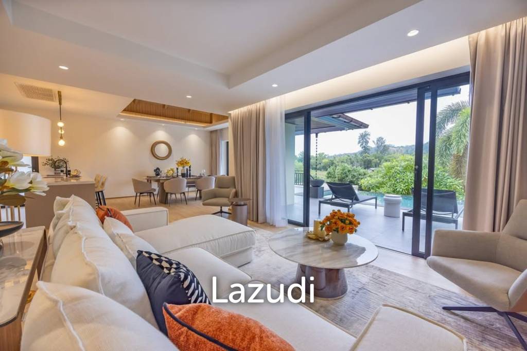 4-Bedroom Villa in Beachfront Project near Bangtao Beach for Sale
