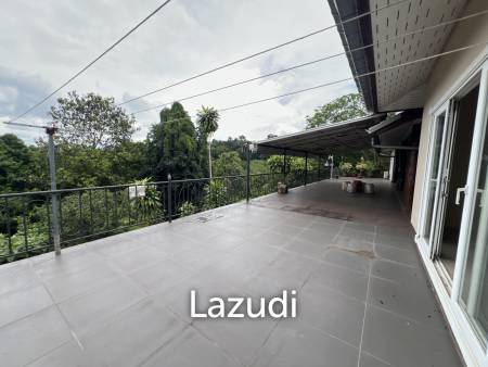 ขายบ้านบนเนินพร้อมระเบียงขนาดใหญ่และวิวภูเขา บ้านห้วยปลากั้ง