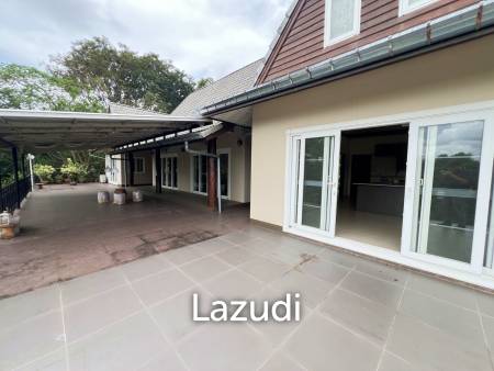 ขายบ้านบนเนินพร้อมระเบียงขนาดใหญ่และวิวภูเขา บ้านห้วยปลากั้ง