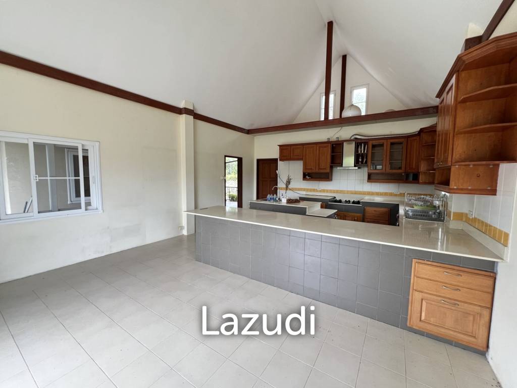 ขายบ้านบนเนินพร้อมระเบียงขนาดใหญ่และวิวภูเขา บ้านห้วยปลากั้ง