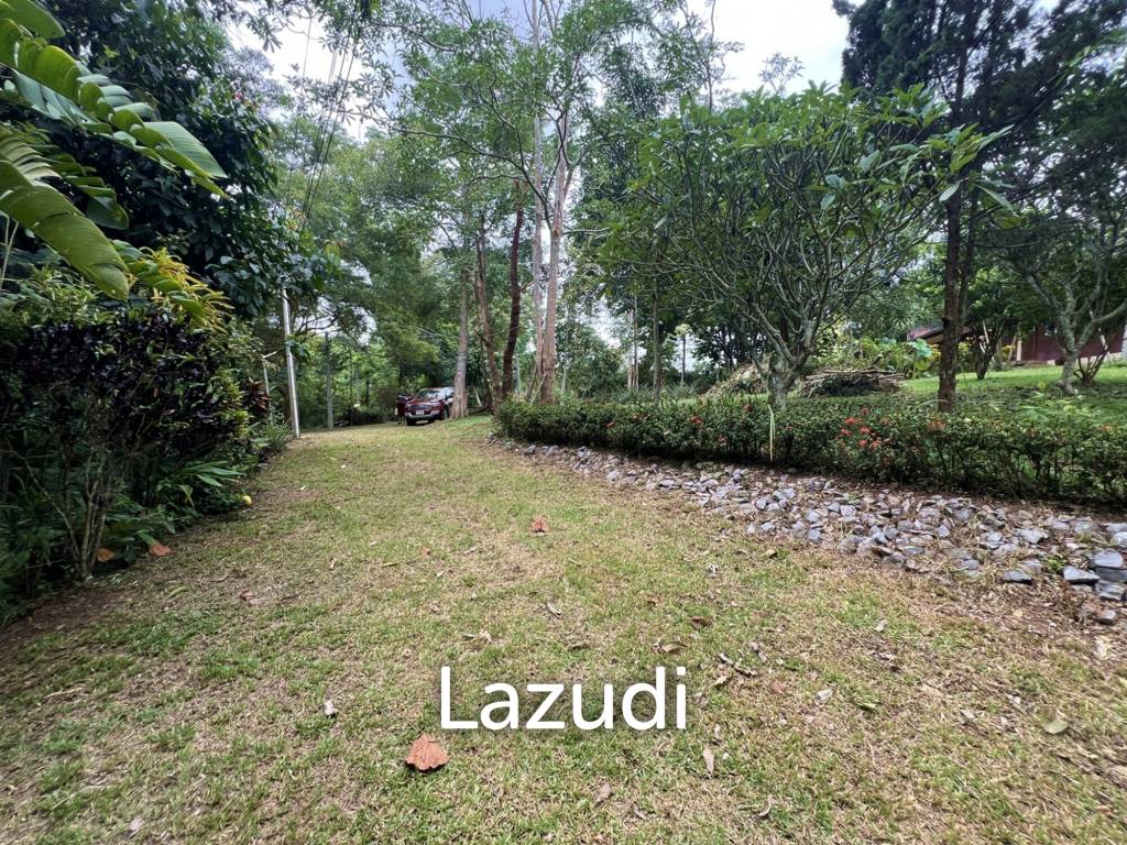 ขายบ้านบนเนินพร้อมระเบียงขนาดใหญ่และวิวภูเขา บ้านห้วยปลากั้ง