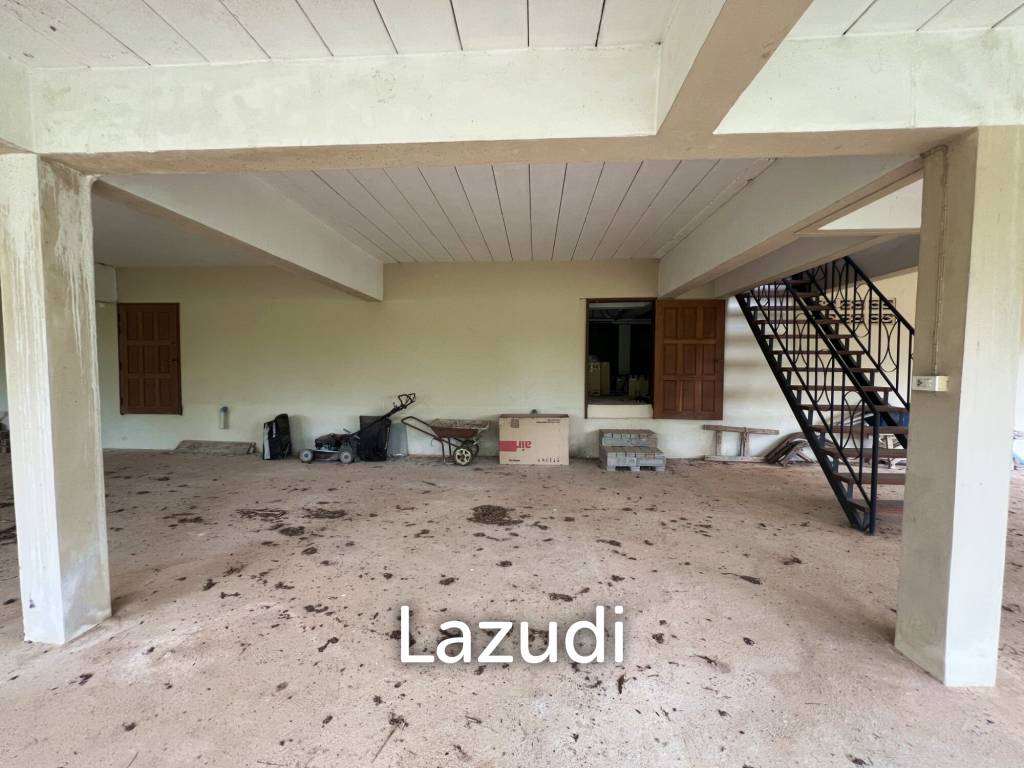 ขายบ้านบนเนินพร้อมระเบียงขนาดใหญ่และวิวภูเขา บ้านห้วยปลากั้ง