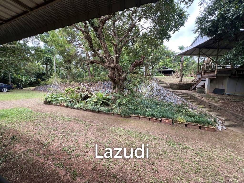 ขายบ้านบนเนินพร้อมระเบียงขนาดใหญ่และวิวภูเขา บ้านห้วยปลากั้ง