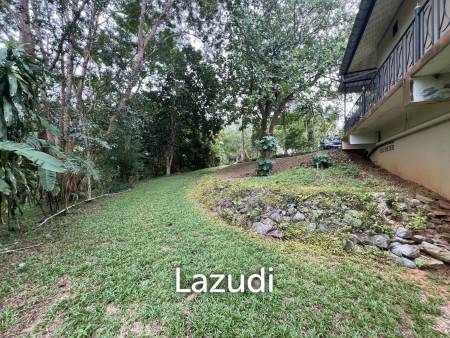 ขายบ้านบนเนินพร้อมระเบียงขนาดใหญ่และวิวภูเขา บ้านห้วยปลากั้ง