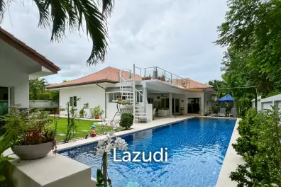 วิลล่า 4 ห้องนอน พร้อมสระว่ายน้ำ ใน Mali Prestige Hua Hin