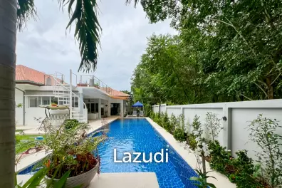 วิลล่า 4 ห้องนอน พร้อมสระว่ายน้ำ ใน Mali Prestige Hua Hin
