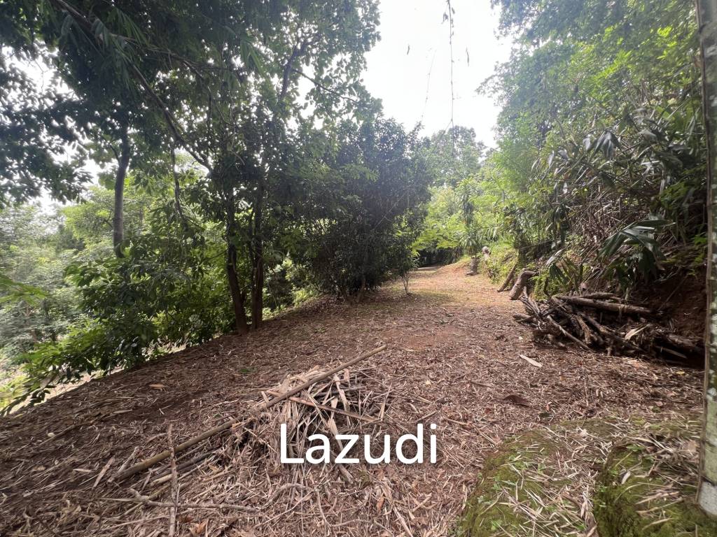 4 Rai of Land for sale on a hill near Huai Pla Kang Temple.