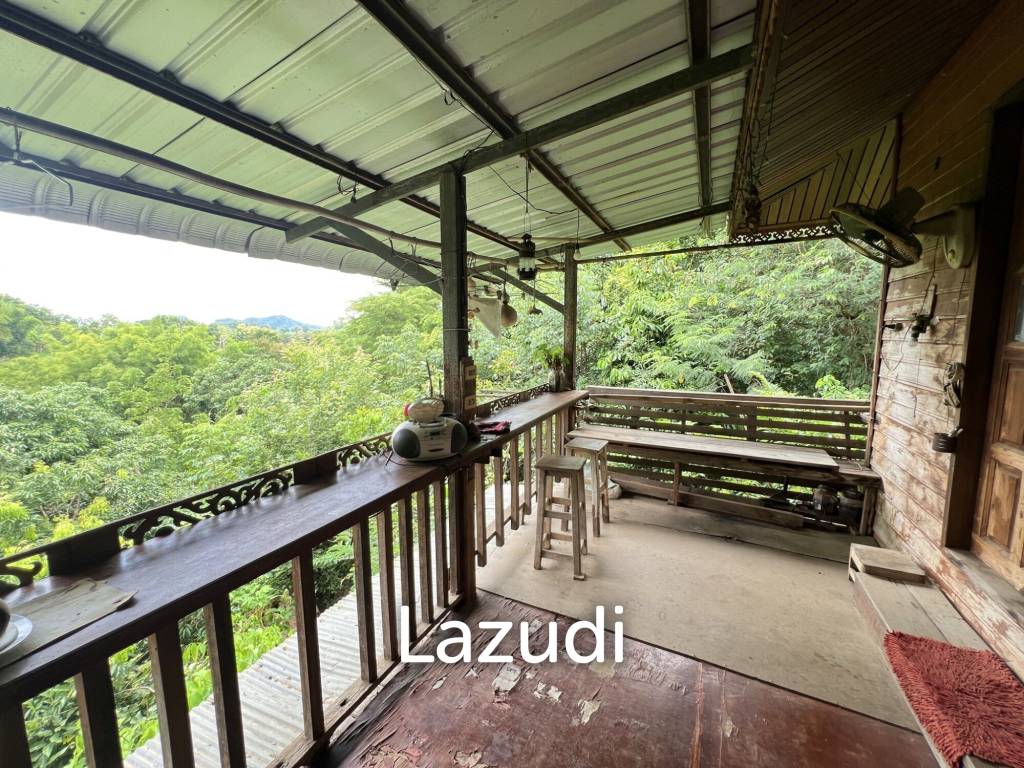 4 Rai of Land for sale on a hill near Huai Pla Kang Temple.