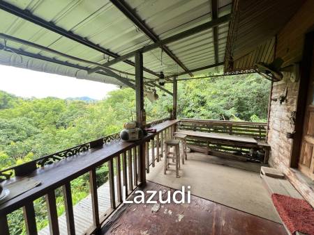 4 Rai of Land for sale on a hill near Huai Pla Kang Temple.