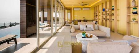 คอนโด 2 ห้องนอนริมสระว่ายน้ำที่ Baan Thew Talay Aqua Marine