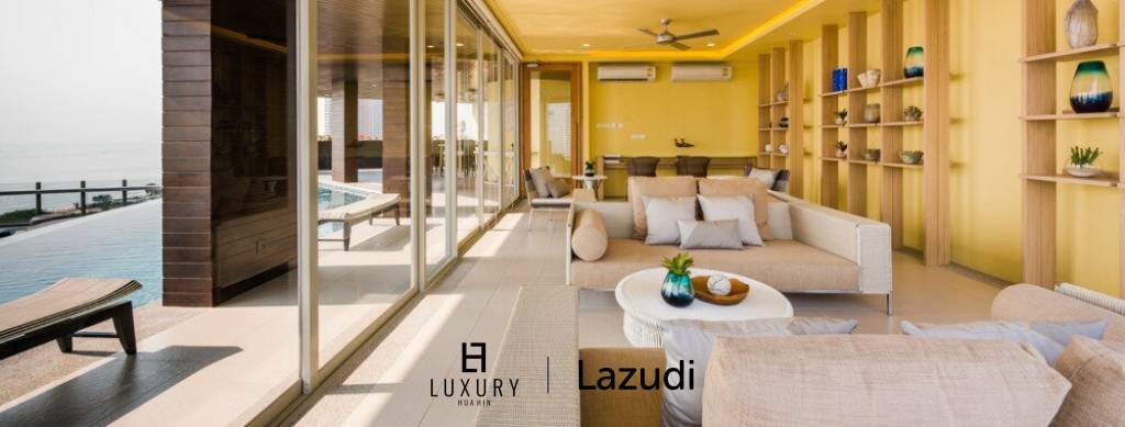 Oceanfront - Pool Access 2 Bedroom Condo in Baan Thew Talay Aqua Marine