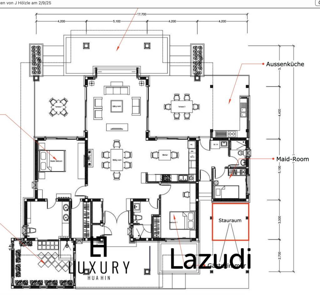 Балийско-тайский стиль / Рядом с пляжем / Без стен между участками