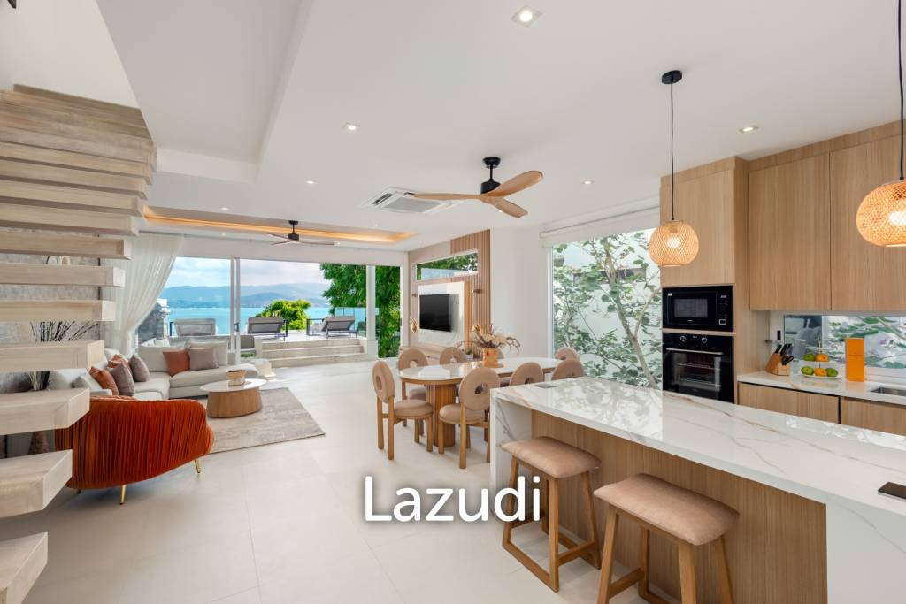 Newly Renovated 4-Bed Villa with Sea and Sunset Views
